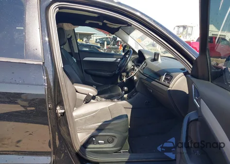 2017 Audi Q3 2.0T Premium from USA, damaged, VIN WA1BCCFS4HR011658